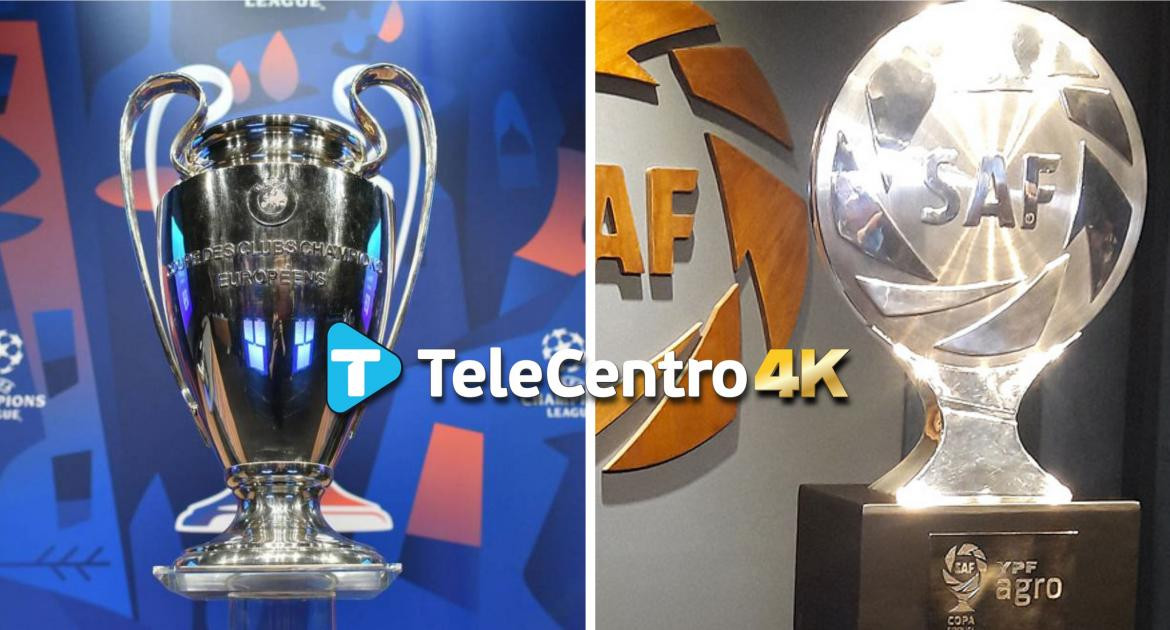 Champions y Copa Superliga por TeleCentro 4K