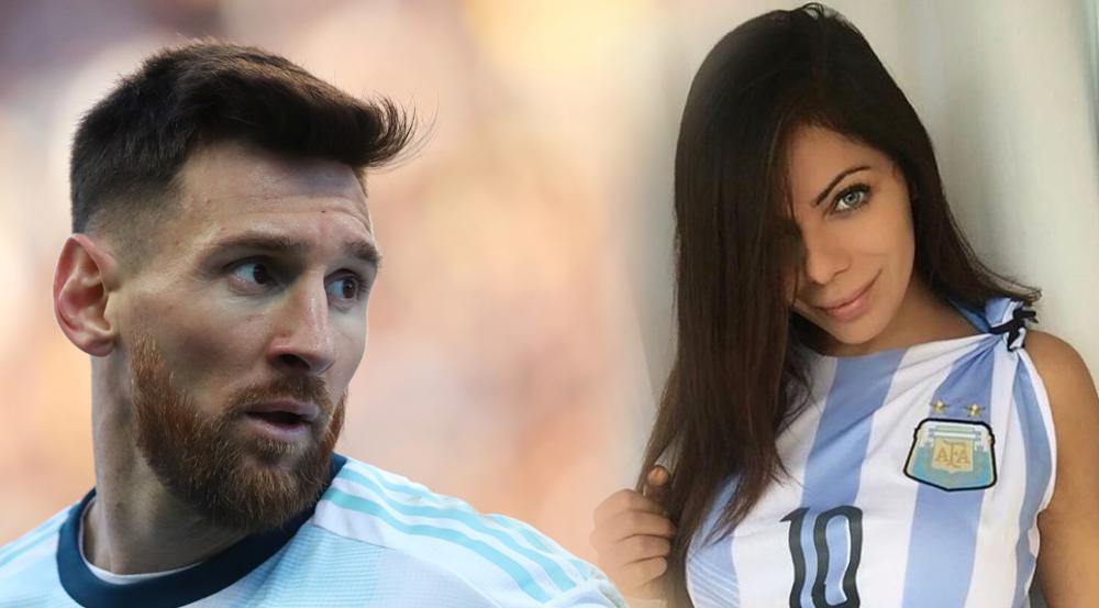 Lionel Messi y Miss Bum Bum, selección argentina, Copa América, fútbol