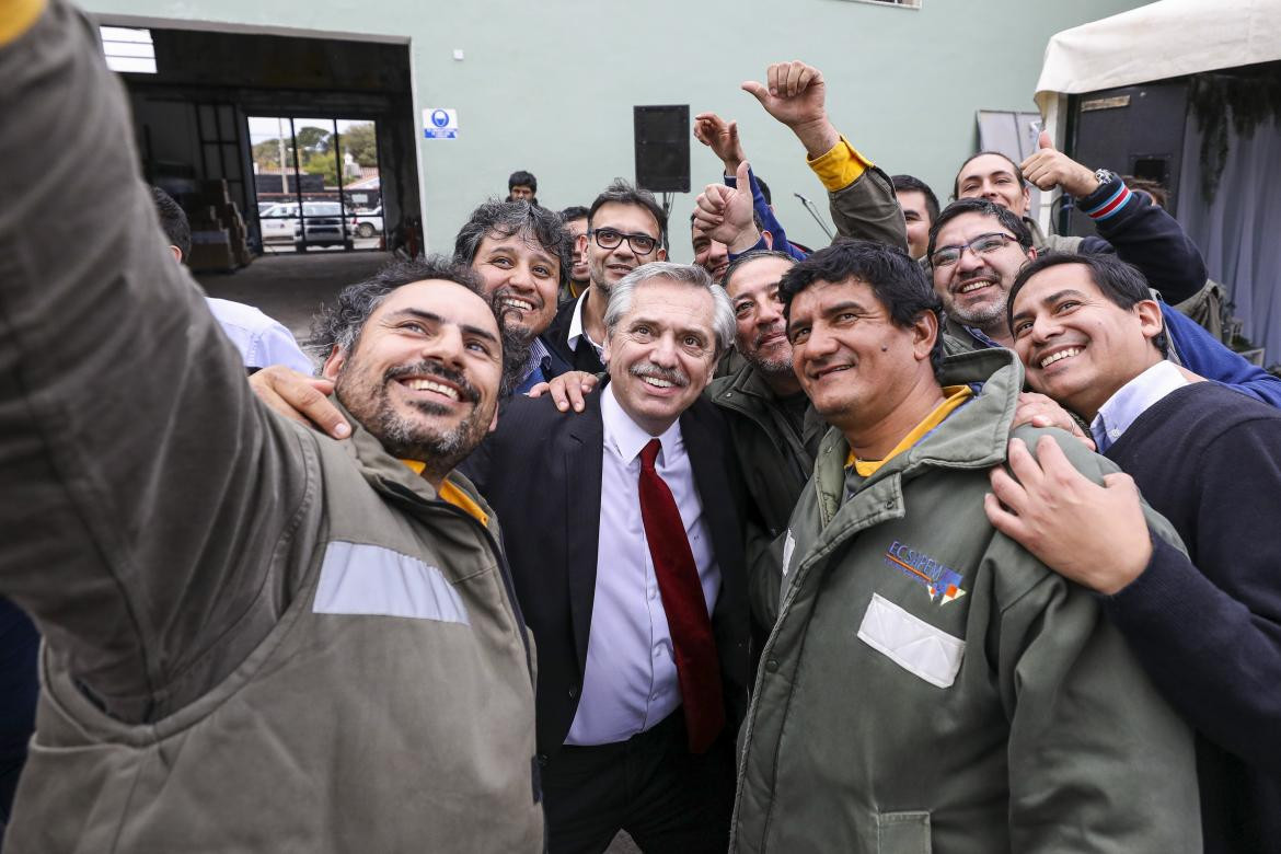 Alberto Fernández en visita a San Fernando del Valle de Catamarca, Elecciones 2019, NA