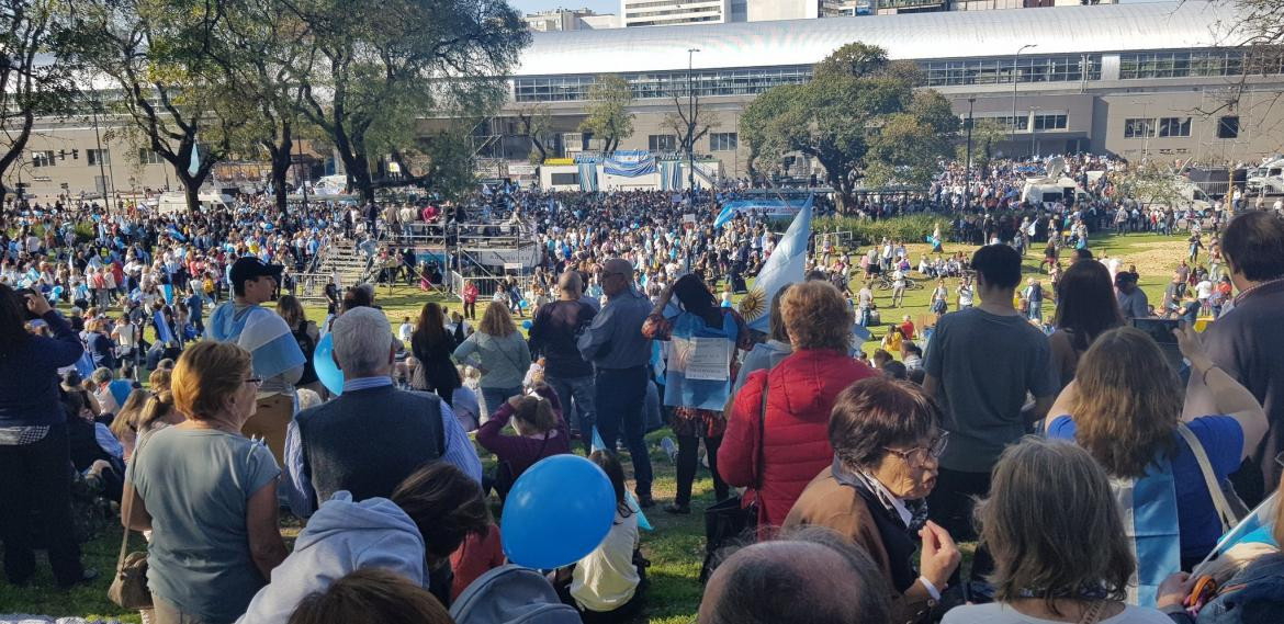 Marcha #SíSePuede, Belgrano, Cambiemos