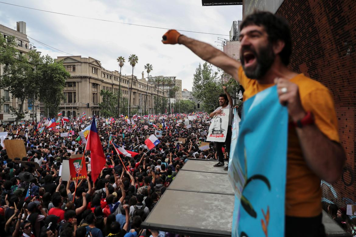 Marcha Chile, protestas, REUTERS