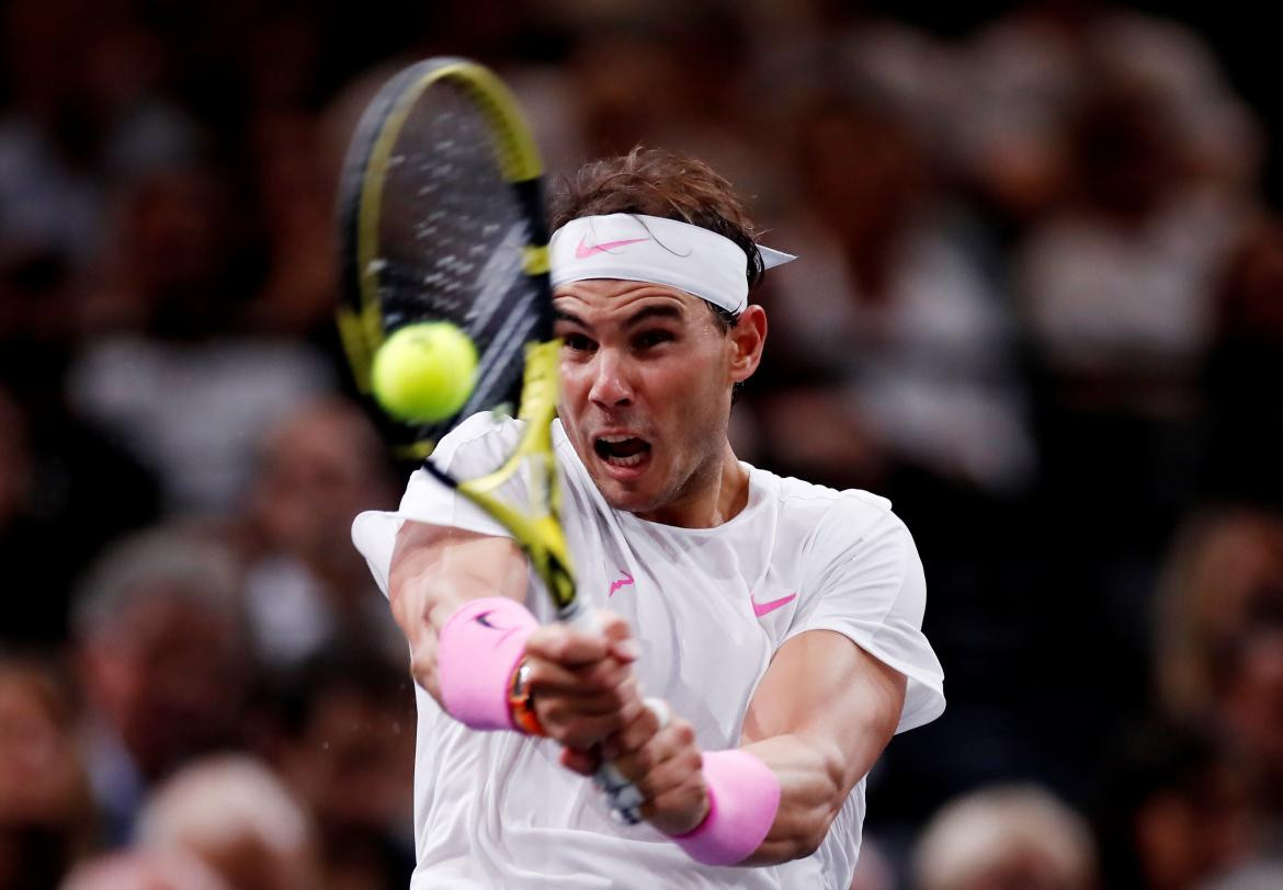 Rafael Nadal en Masters 1000 de París, REUTERS