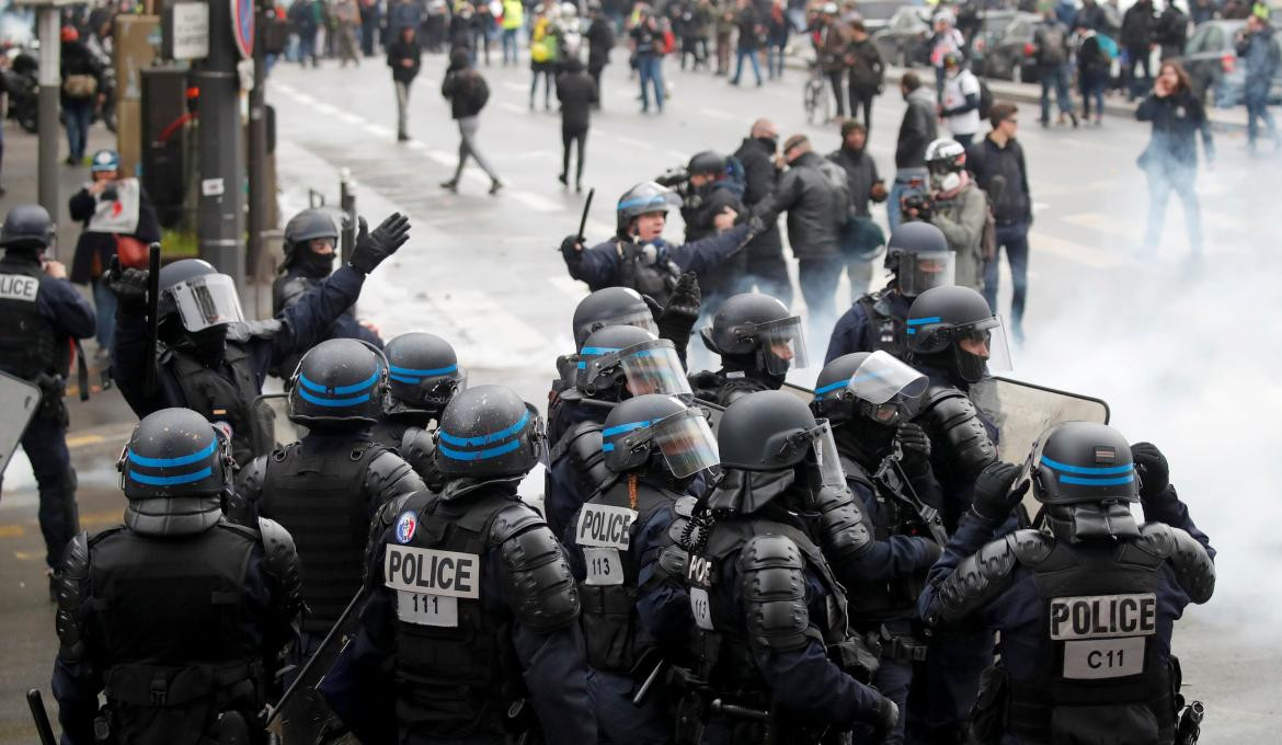 Protestas de Chalecos amarillos en Francia, París, REUTERS