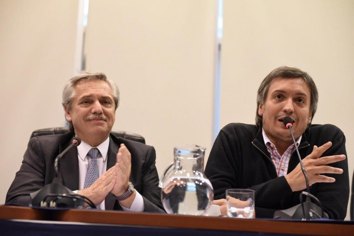 Con Alberto Fernández, el peronismo oficializó a Máximo Kirchner como presidente del bloque en Diputados.