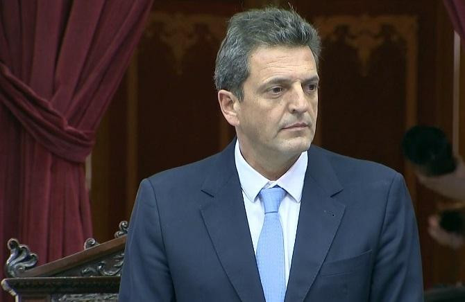 Sergio Massa, Cámara de Diputados, debate Ley de Emergencia Económica, YouTube