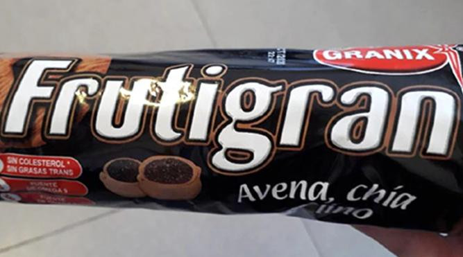 ANMAT, galletitas, prohibición de Frutigran