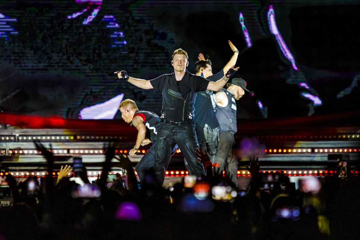 Backstreet Boys en Argentina, crédito de las fotos es TRIGO GERARDI