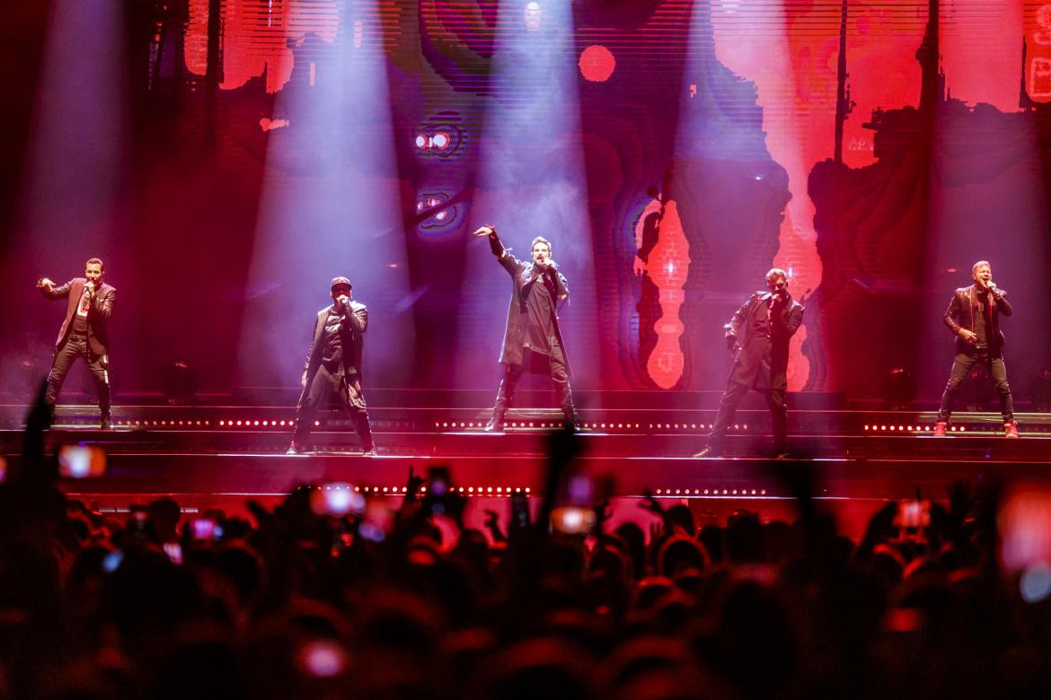 Backstreet Boys en Argentina, crédito de las fotos es TRIGO GERARDI