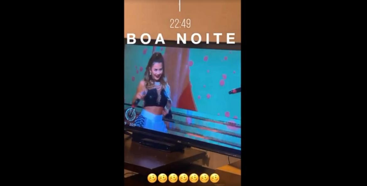 Morena Rial se burló de Karina Jelinek que debutó con el canto, Cantando 2020, Video El Trece	