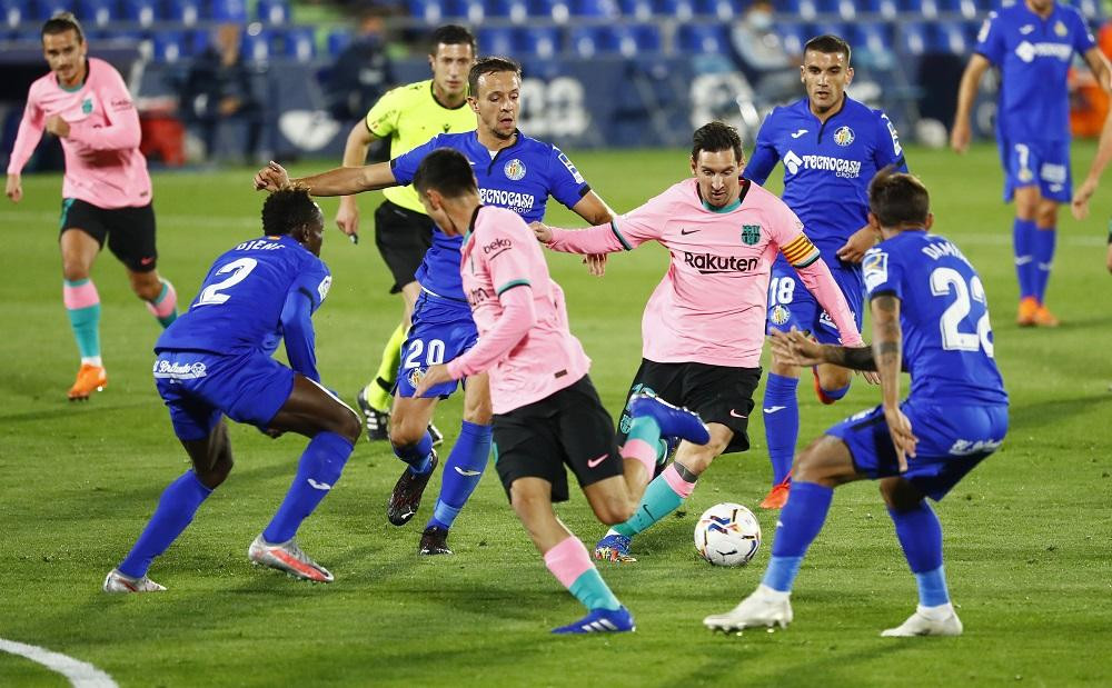 Lionel Messi, Barcelona vs. Getafe, Reuters