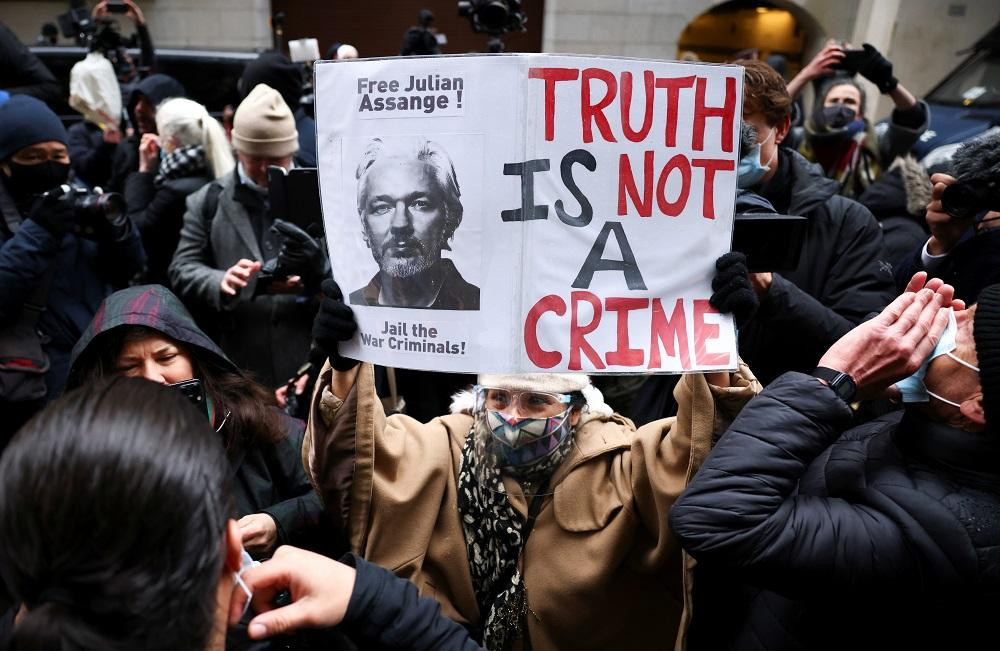 Julian Assange, pedido de asilo, Foto Reuters