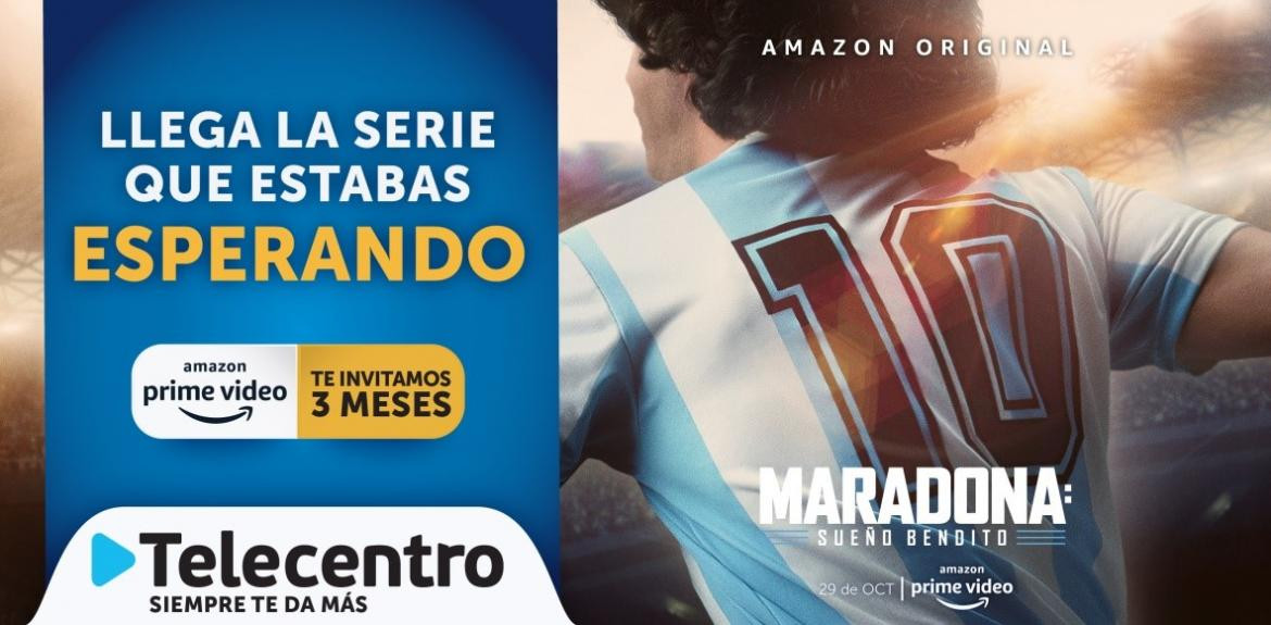 La serie de Diego Maradona por Prime Video - Telecentro
