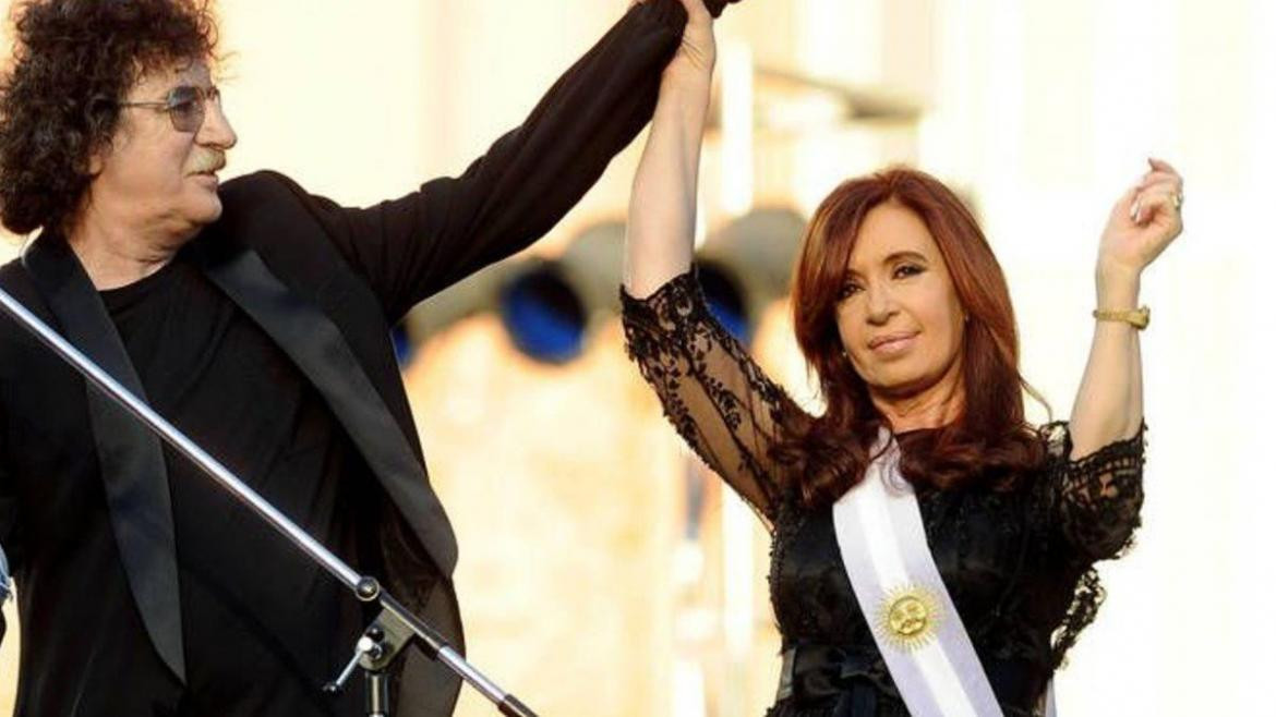 Cristina Kirchner y Charly García