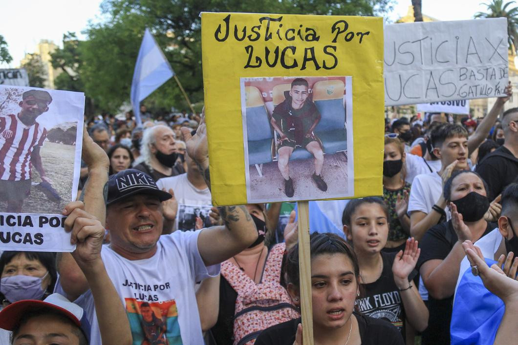 Lucas González, marcha por Justicia, NA