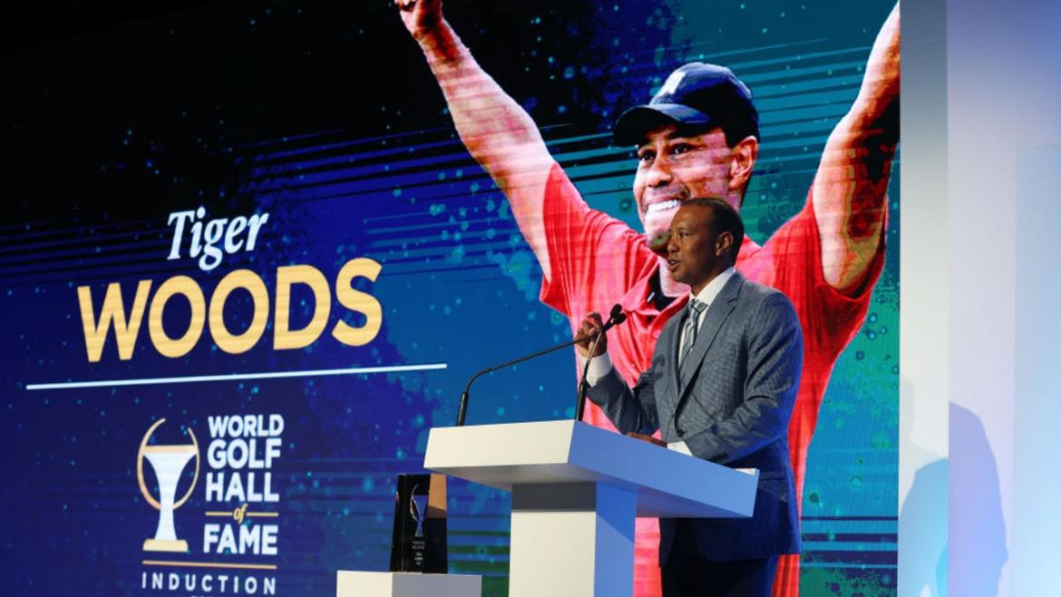 Tiger Woods, nuevo integrante del Hall de la fama del golf mundial