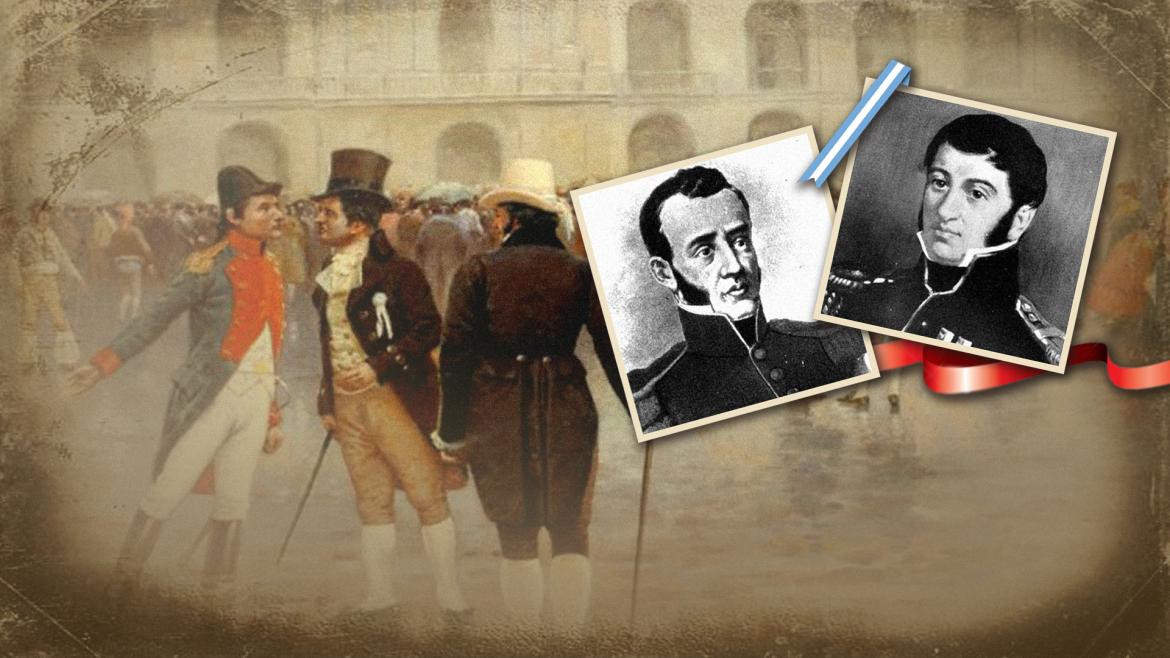 25 de mayo de 1810, French y Beruti