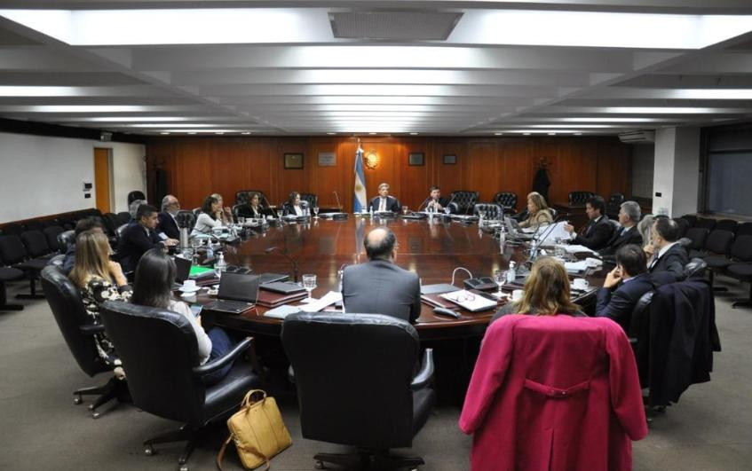 Reunión del Consejo de la Magistratura. Foto: NA.