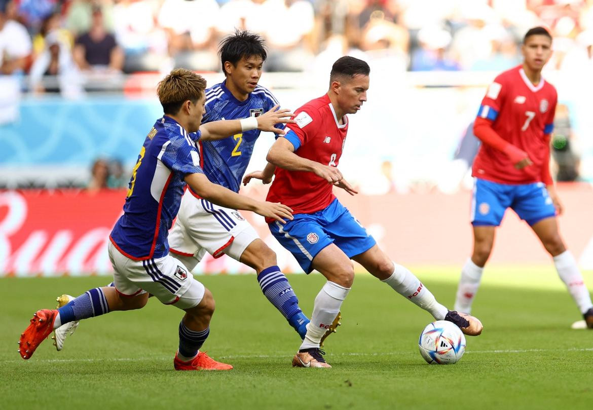 Japón vs. Costa Rica, foto Reuters