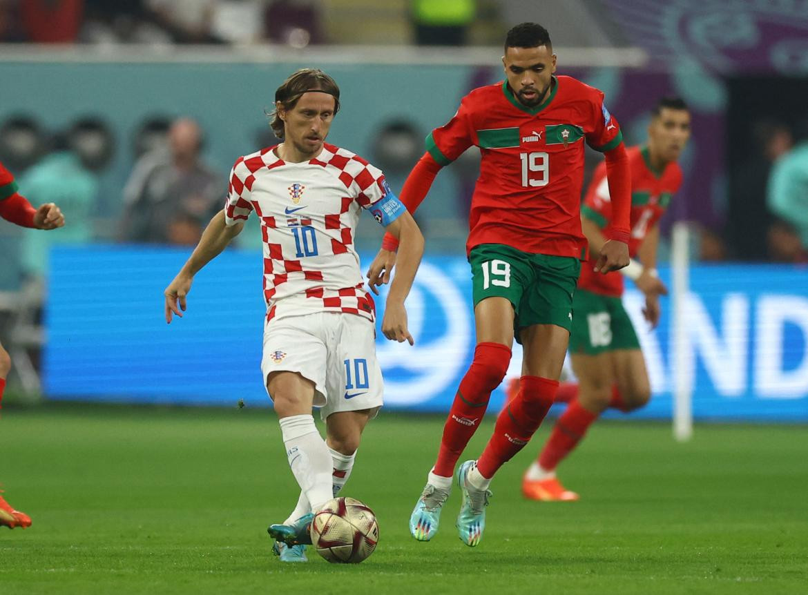 Mundial Qatar 2022, Marruecos vs. Croacia. Foto: REUTERS.