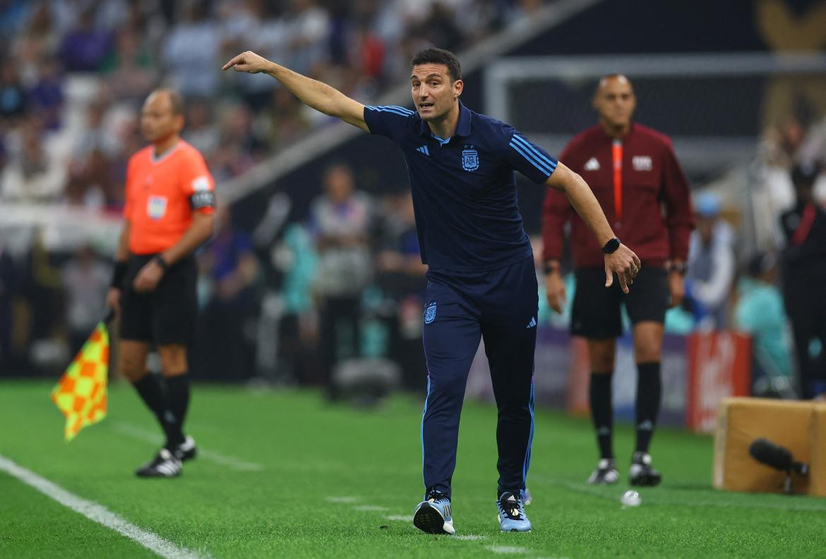 Mundial Qatar 2022, Argentina vs. Francia, Scaloni, Reuters	
