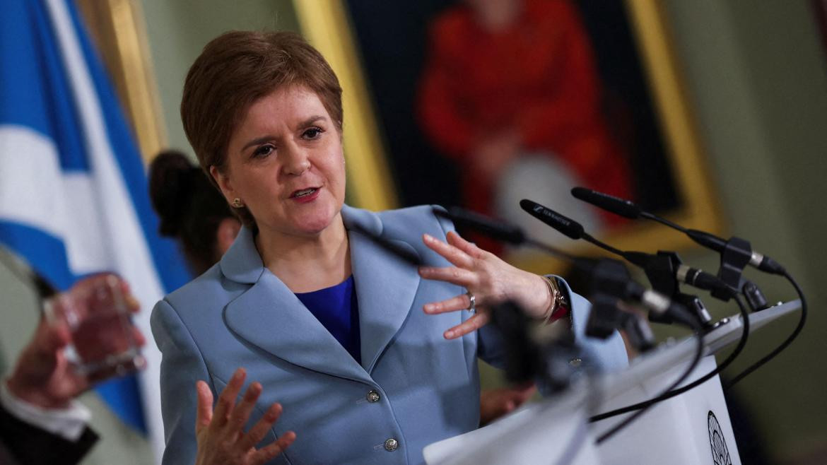 Nicola Sturgeon, primera ministra de Escocía. Foto: REUTERS