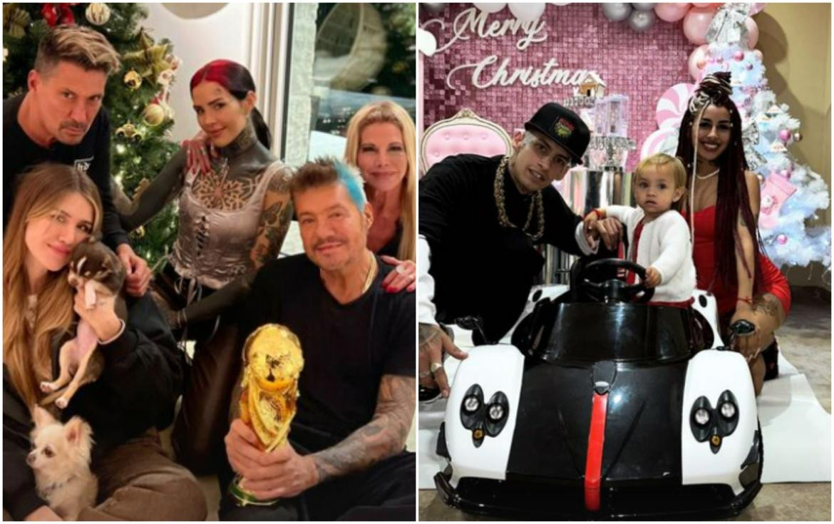La Navidad de los famosos. Fotos: Instagram