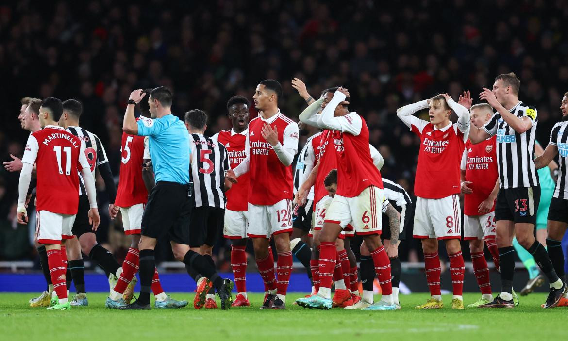 Arsenal vs Newcastle, Premier League. Foto: REUTERS