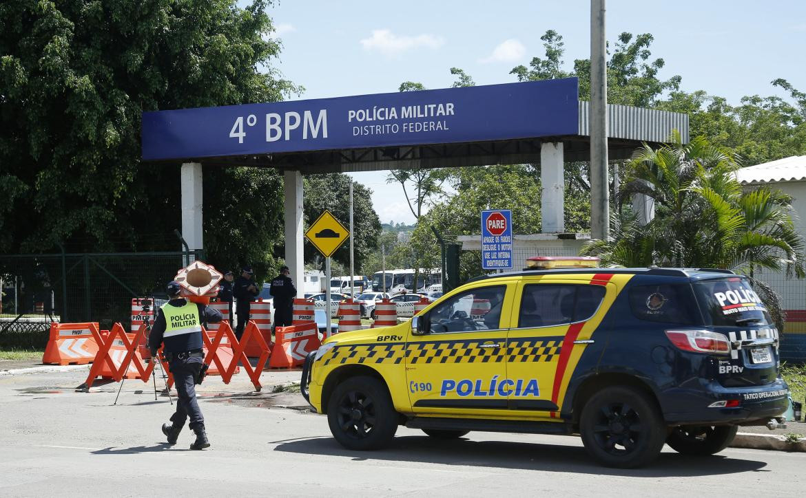Policía brasileña. Foto: Télam