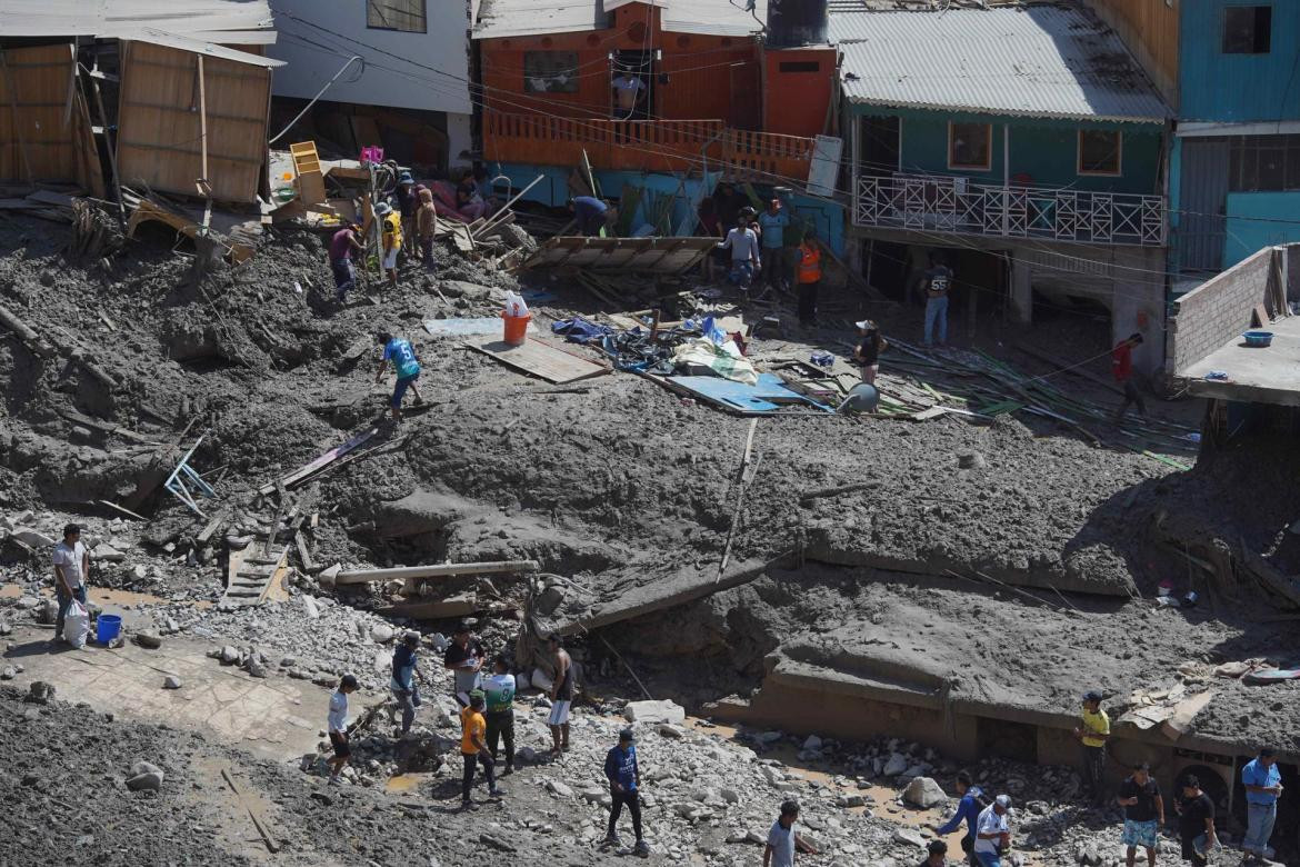 Pueblos arrasados en Perú: al menos 40 muertos tras diversos aludes por las lluvias. EFE