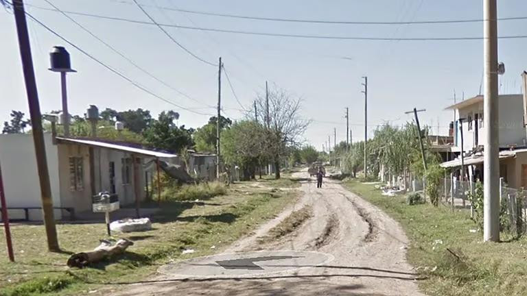 El lugar donde fue asesinado el ferretero en Moreno. Foto: Google Maps