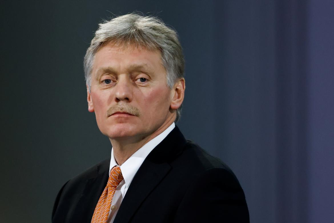 El portavoz del Kremlin, Dmitri Peskov. Foto: Reuters.
