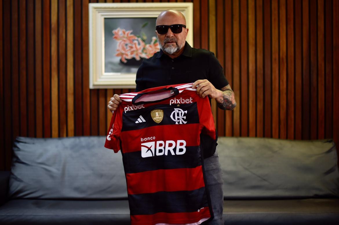 Sampaoli es el nuevo DT de Flamengo. Foto: NA.