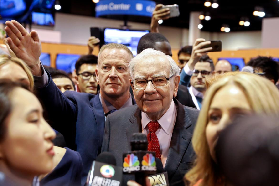 Warren Buffett, dueño de la firma Berkshire Hathaway. Foto: Reuters.