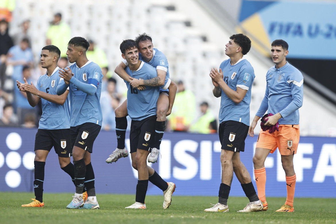 Fútbol Sub-20, Uruguay - Israel. Foto: EFE