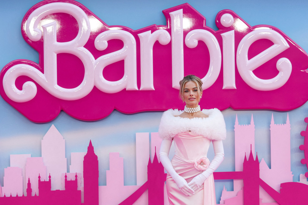 Premier de la película de Barbie en Londres. Foto: Reuters