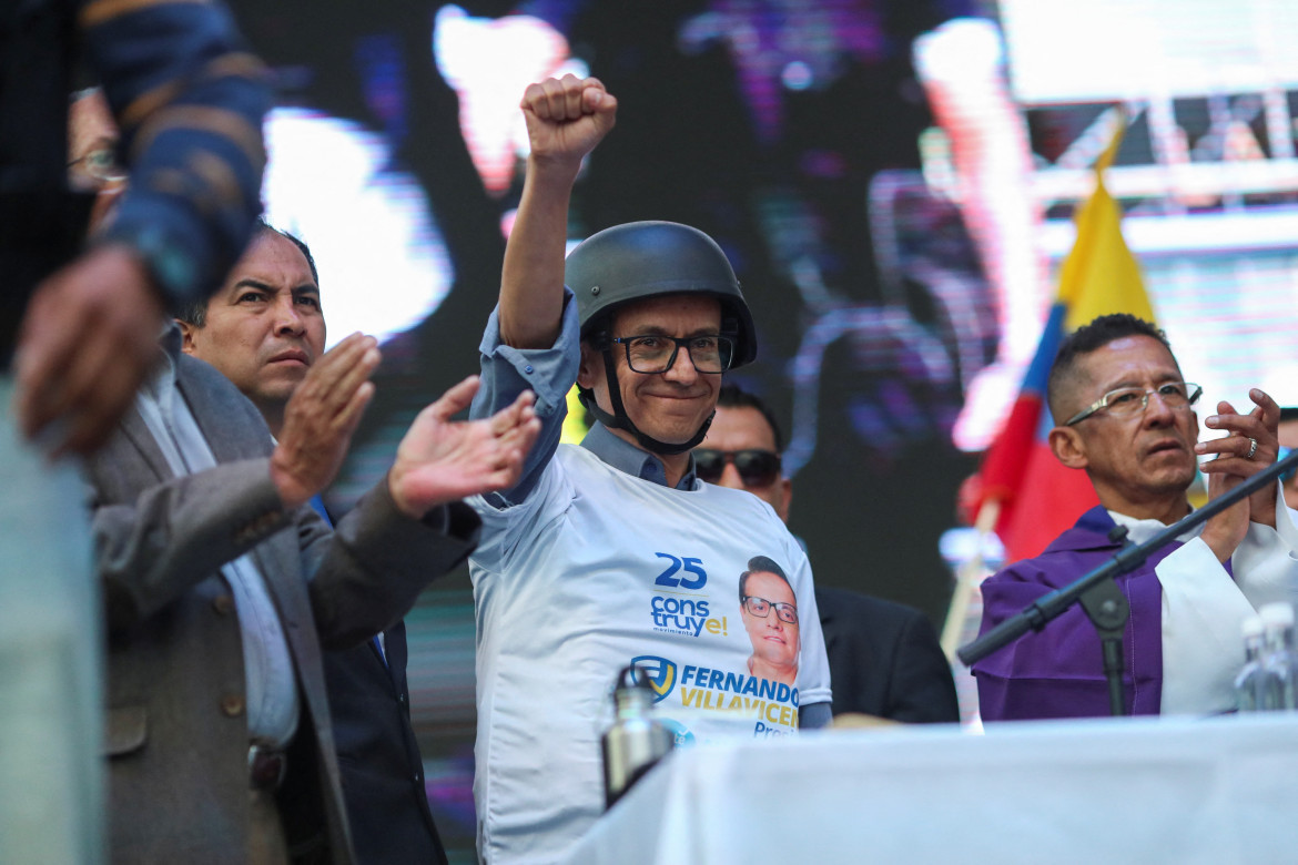 El candidato por el Movimiento Construye y asambleísta nacional Fernando Villavicencio. Foto: NA