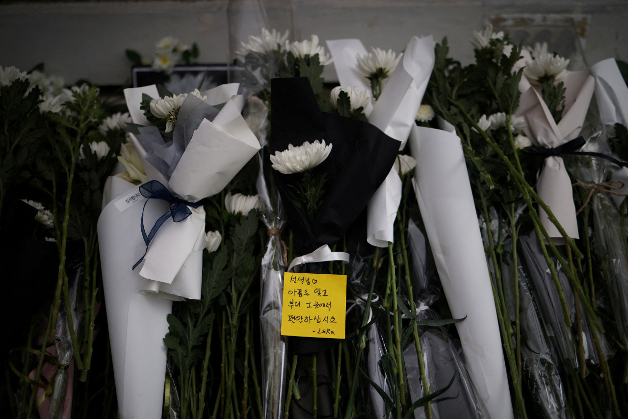 Muerte de profesora causó conmoción en Corea del Sur. Foto: Reuters.