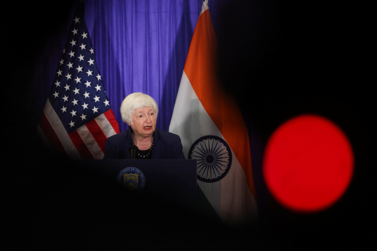 Secretaria del Tesoro de EE.UU., Janet Yellen. Foto: REUTERS.