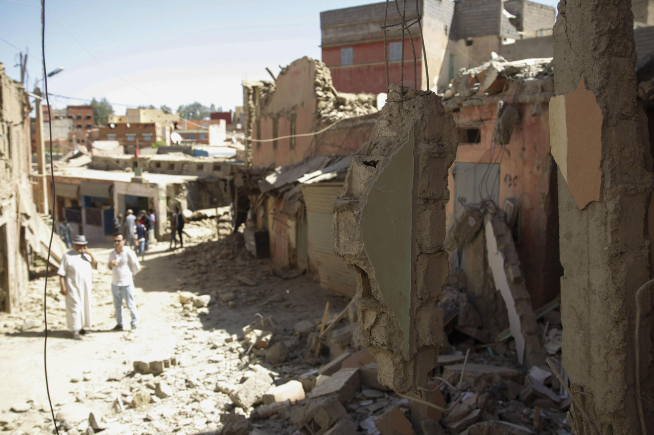 Terremoto en Marruecos. Foto: EFE.