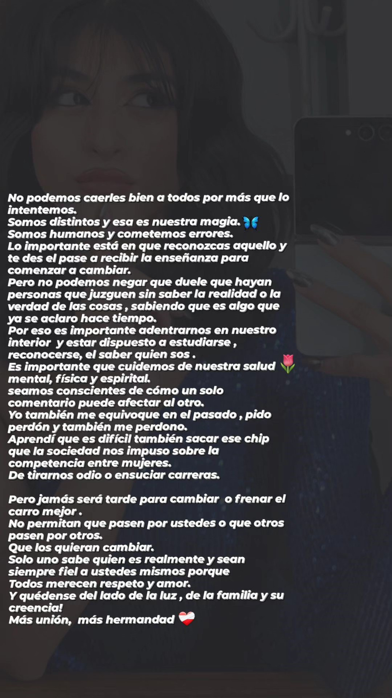 La historia de Anabel Sánchez. Foto: Instagram.