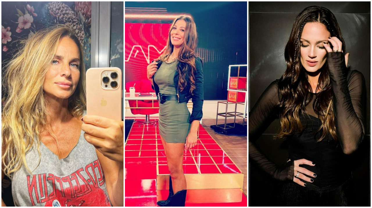 Sabrina Rojas, Ximena Capristo y Paula Chaves. Fotos: Instagram.