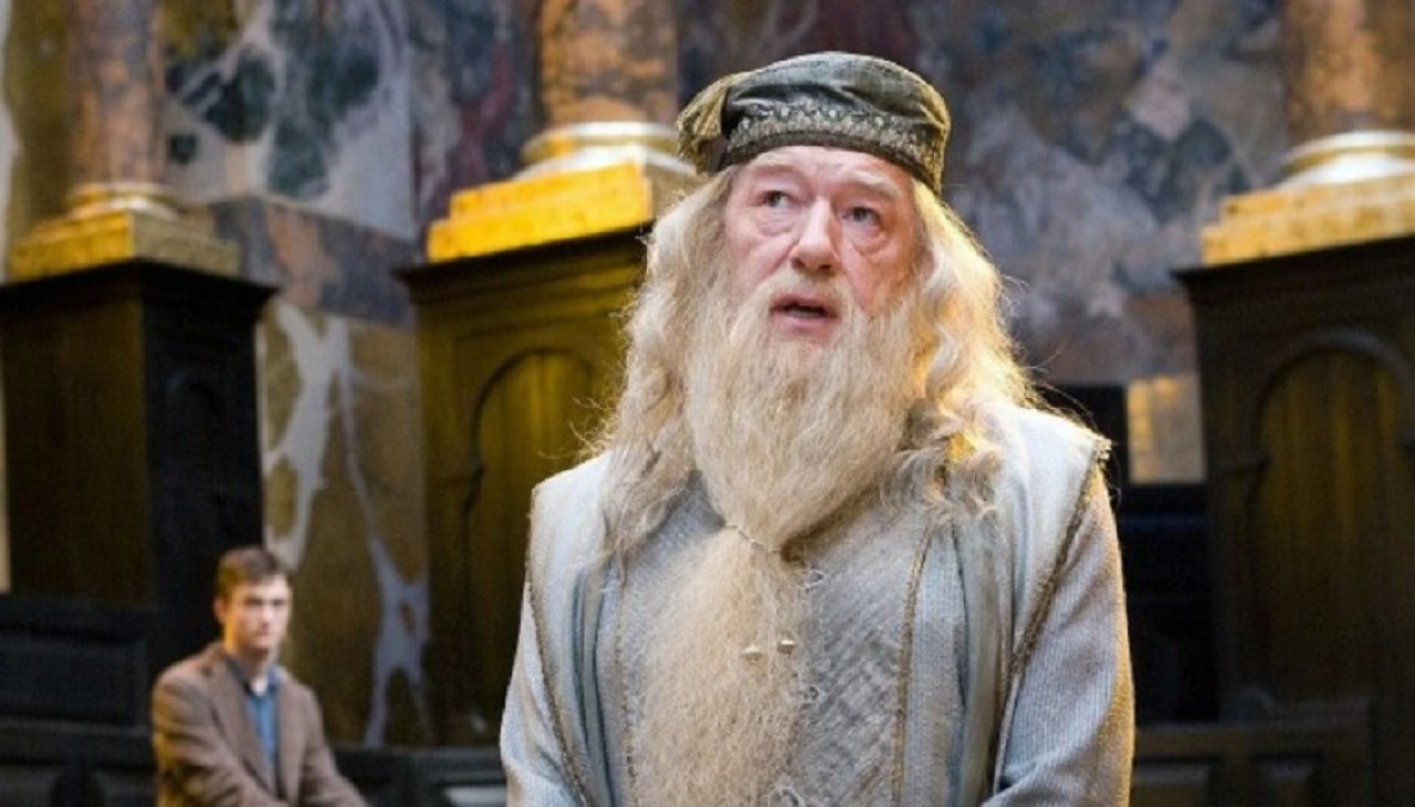 Michael Gambon como Albus Dumbledore. Foto: NA.