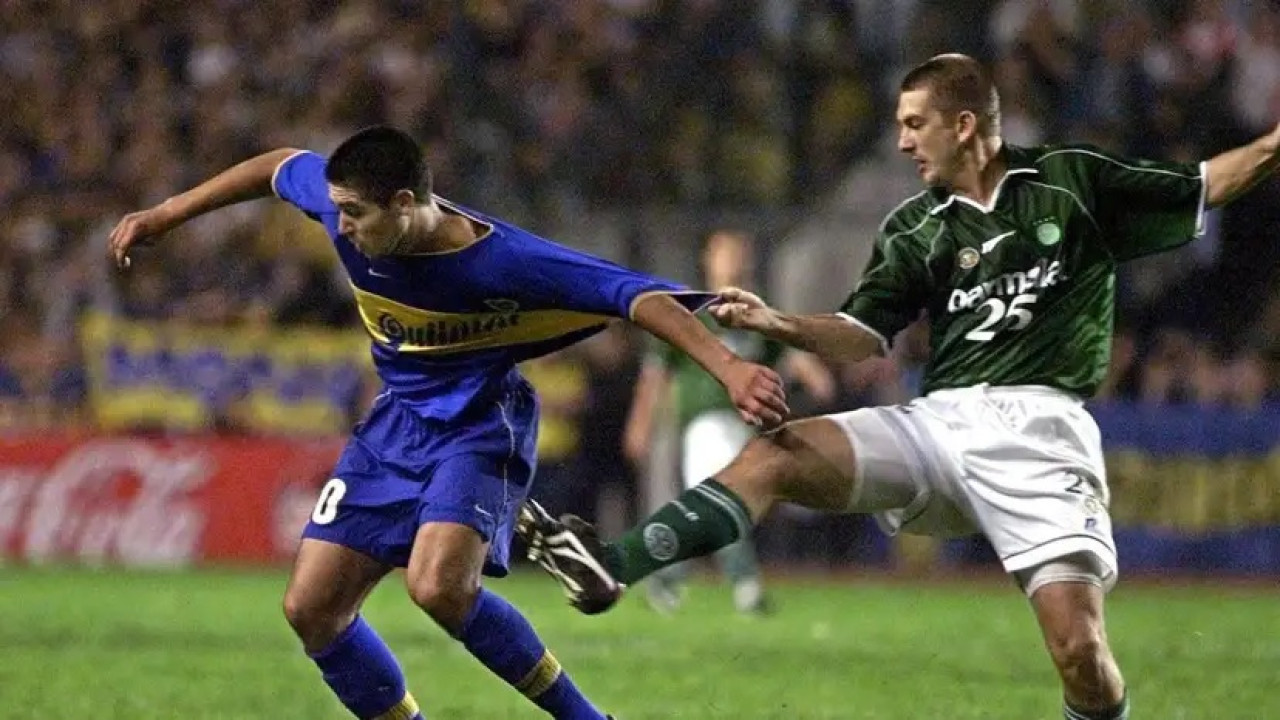 Boca Juniors vs Palmeiras; Copa Libertadores 2000. Foto: Archivo.