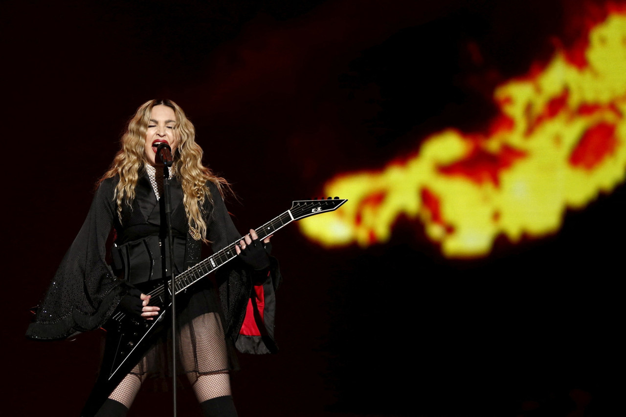 Madonna abrió su gira musical. Foto: Reuters.