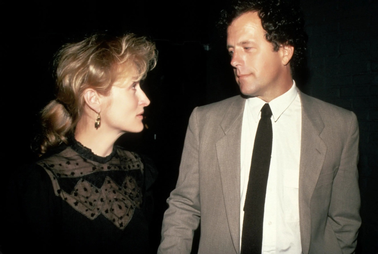 Meryl Streep y Don Gummer en 1984. Foto: NA.