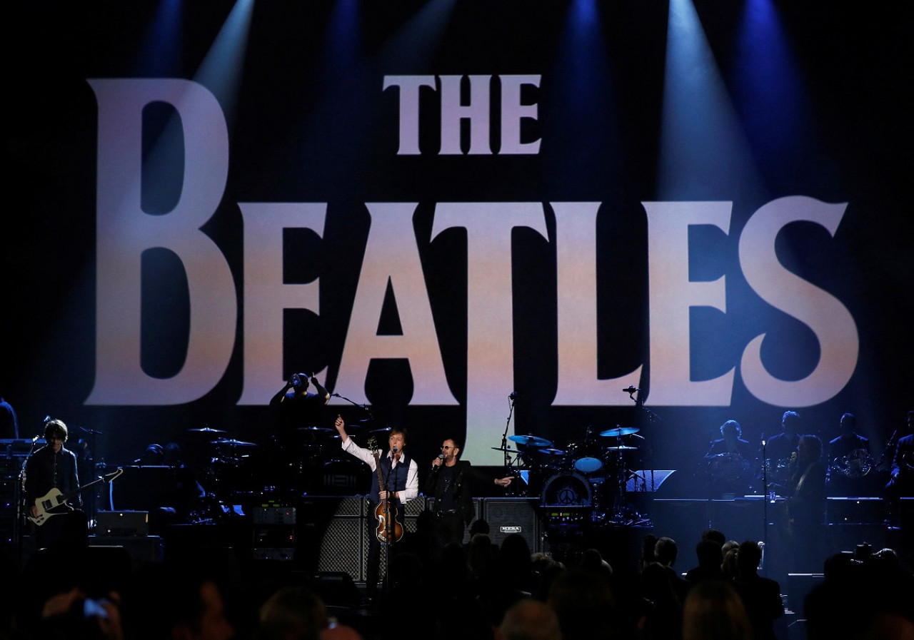 Recital de The Beatles. Foto: Reuters.