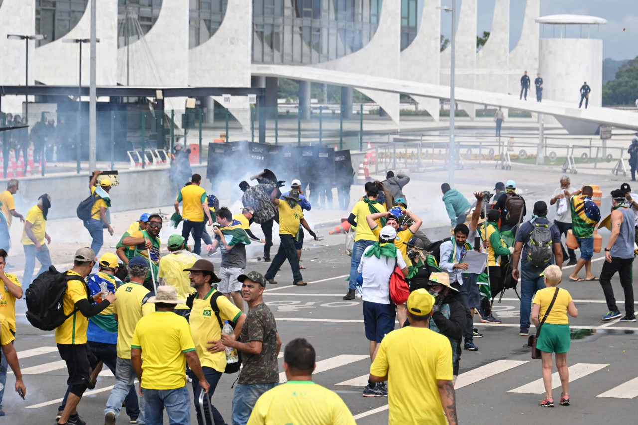 Intento de golpe de Estado en Brasil. Foto: EFE