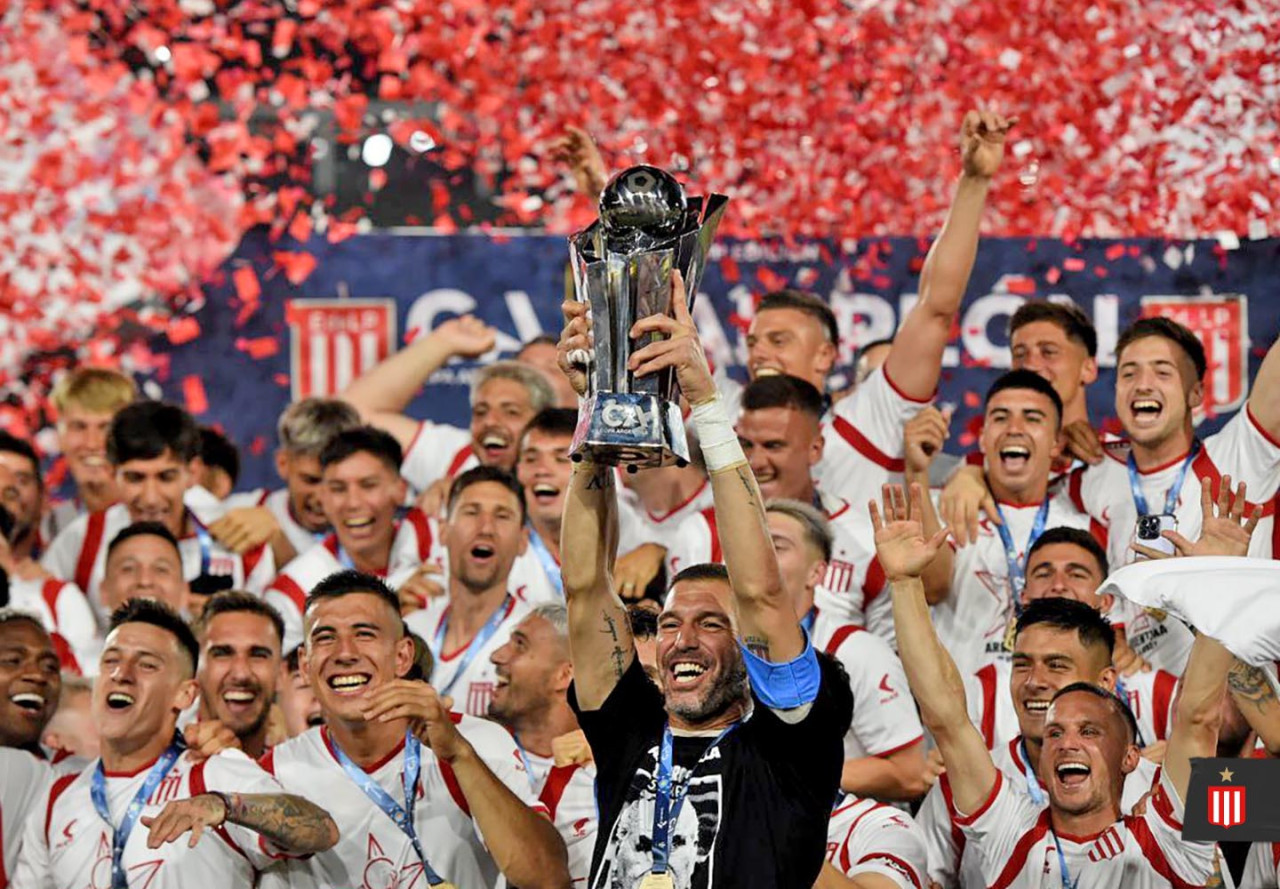 Estudiantes de La Plata campeón de Copa Argentina. Foto: NA.