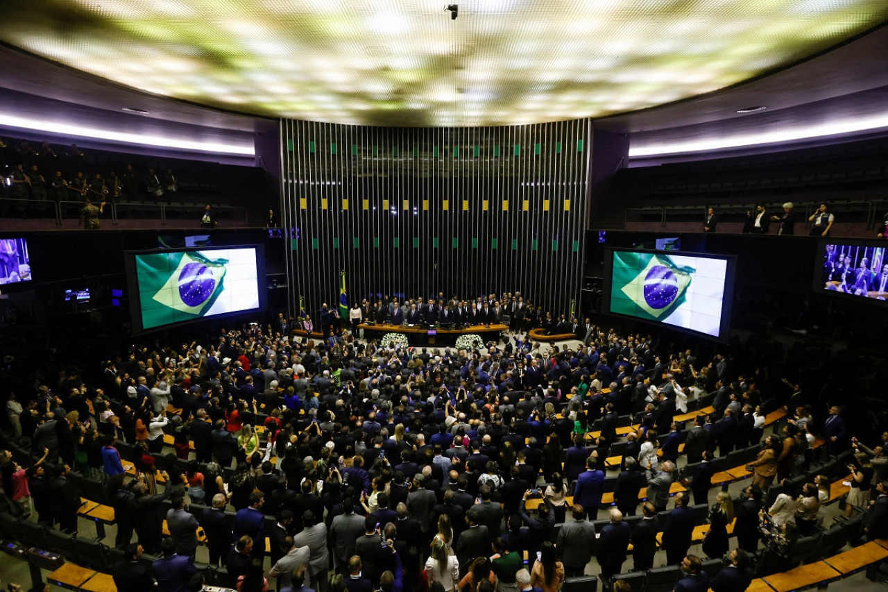 Congreso de Brasil. Foto: Reuters.