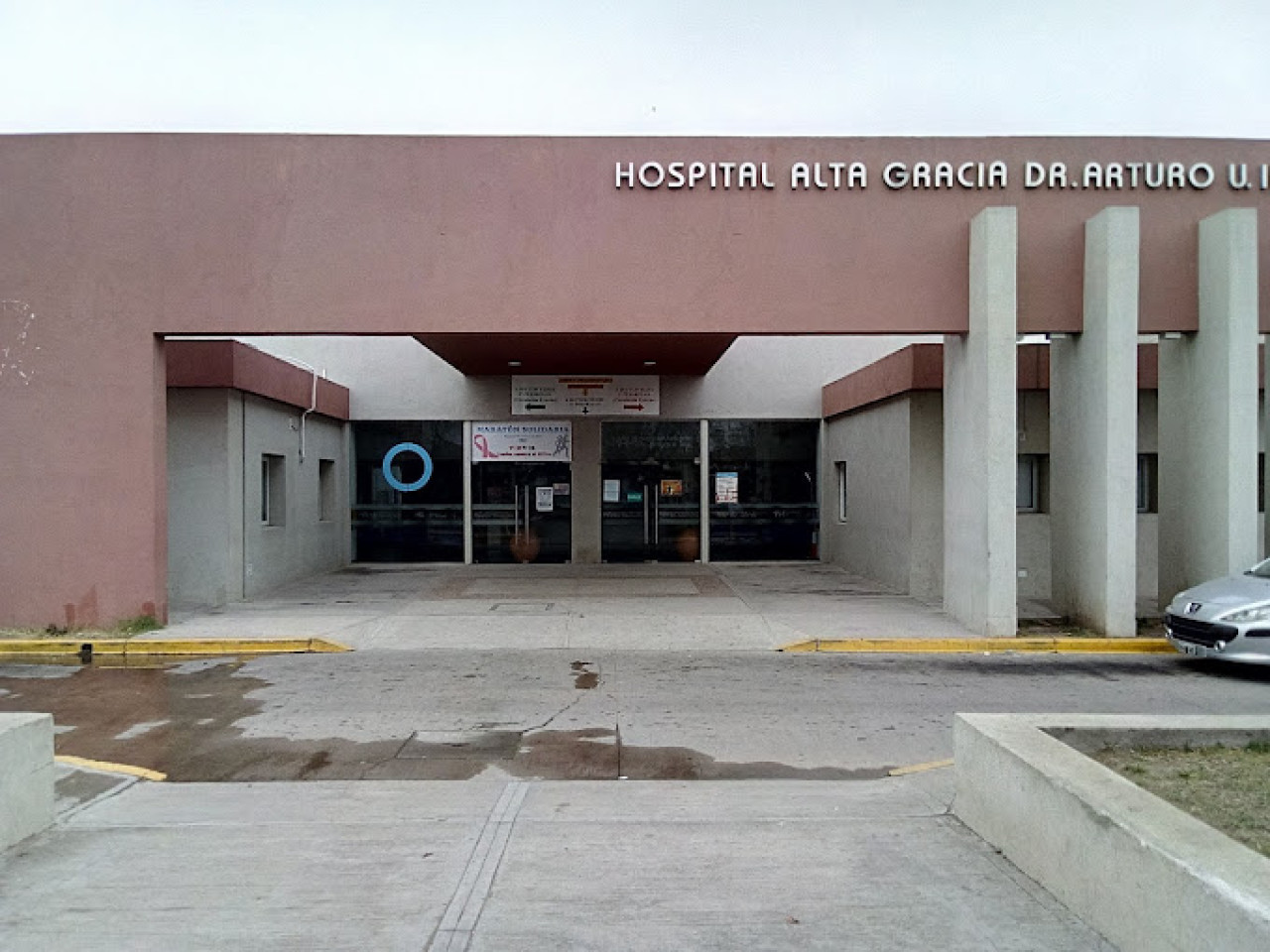 El hospital donde la víctima fue atendida hasta que finalmente murió. Foto: Google Maps.